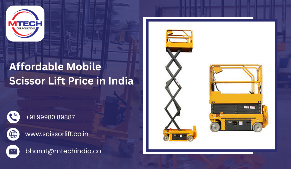 Affordable Mobile Scissor Lift Price in India