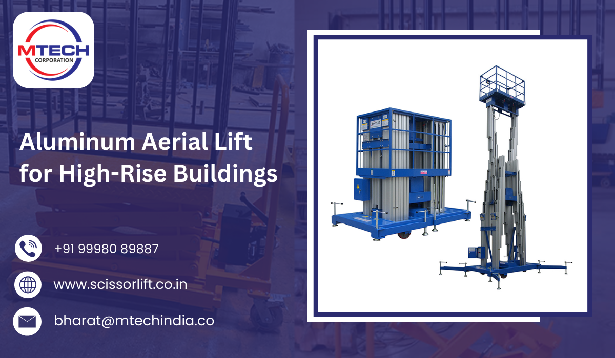 Aluminum Aerial Lift for High-Rise Buildings