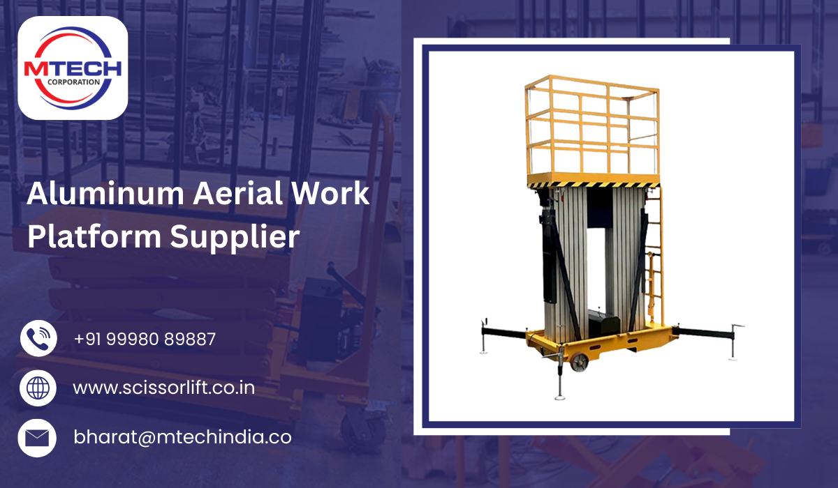 Aluminum Aerial Work Platform Supplier