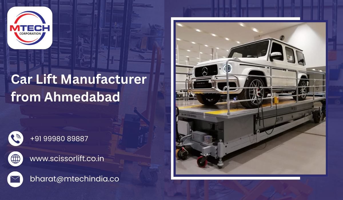 Car Lift Manufacturer from Ahmedabad
