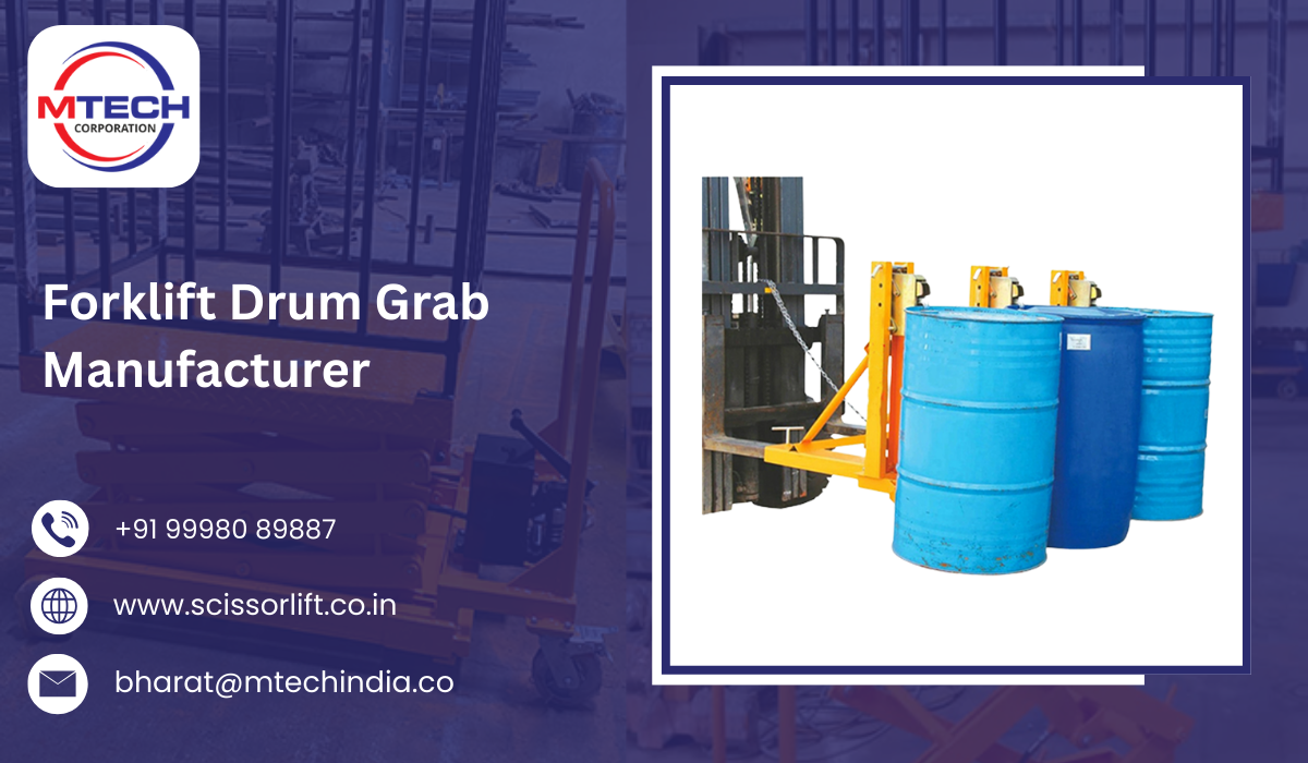 Forklift Drum Grab Manufacturer