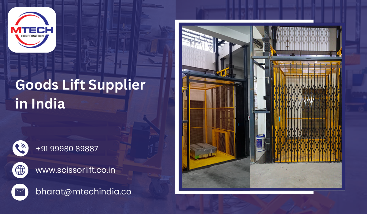 Goods Lift Supplier in India