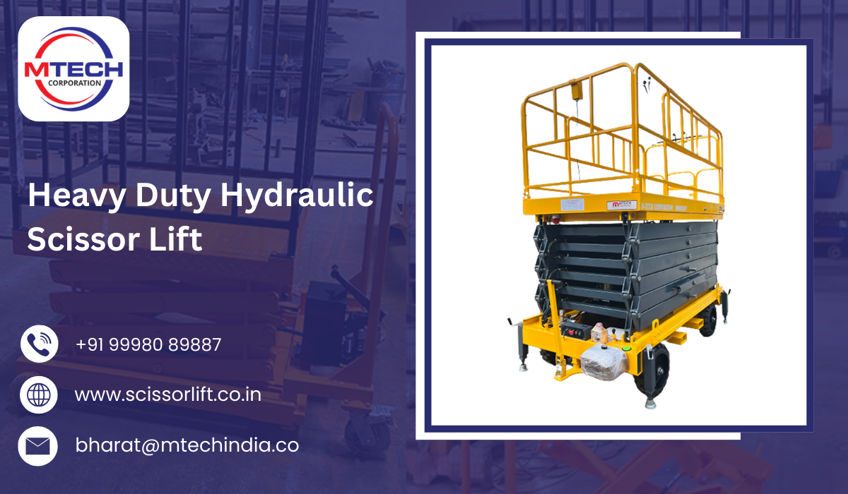 Heavy Duty Hydraulic Scissor Lift
