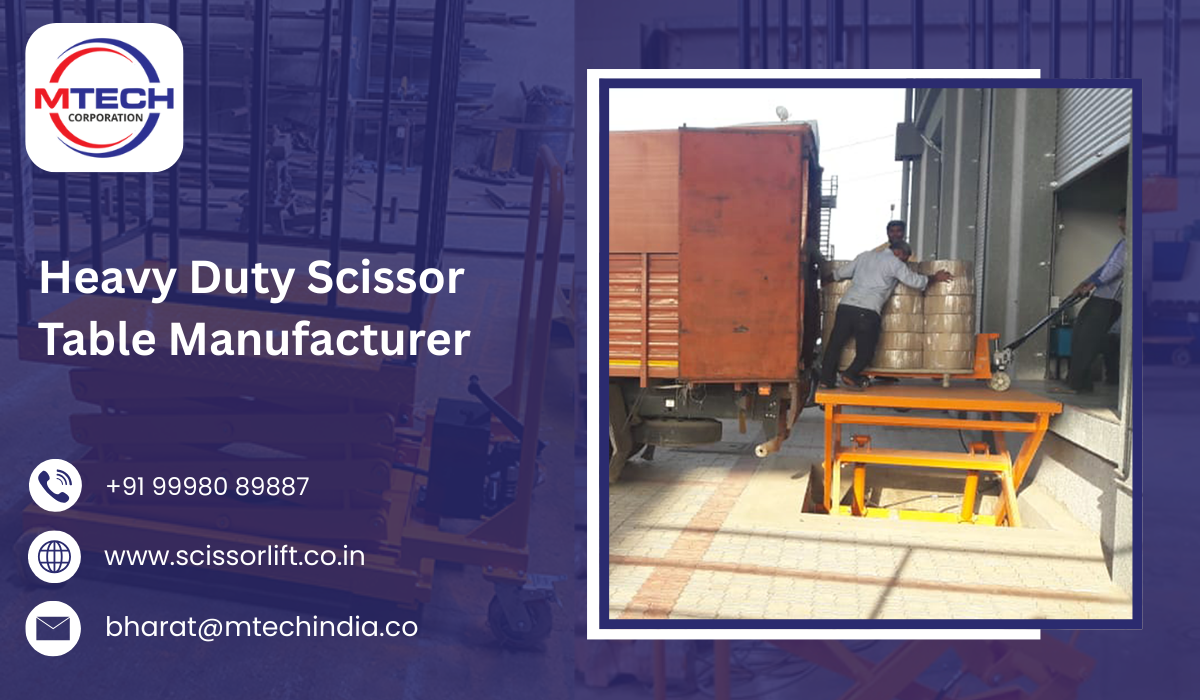Heavy Duty Scissor Table Manufacturer