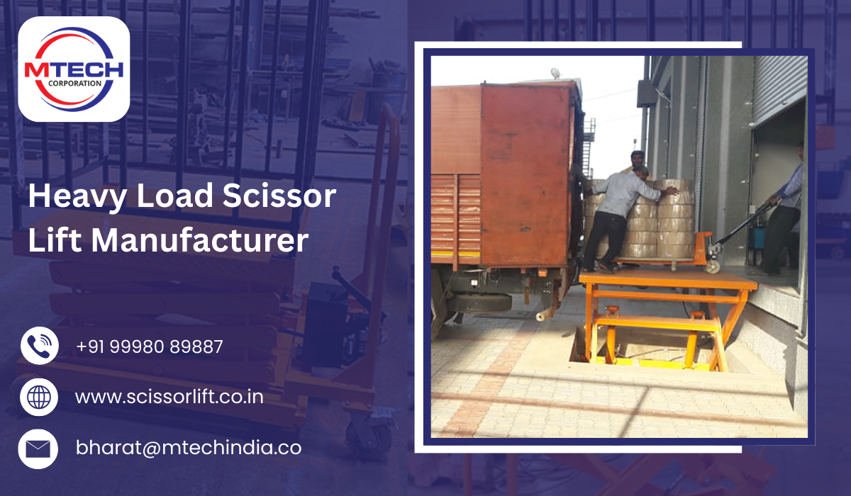 Heavy Load Scissor Lift Manufacturer