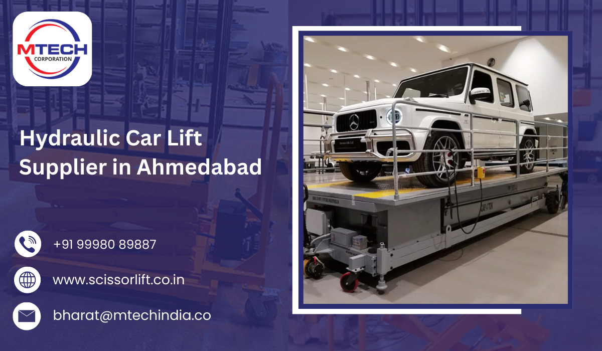 Hydraulic Car Lift Supplier in Ahmedabad