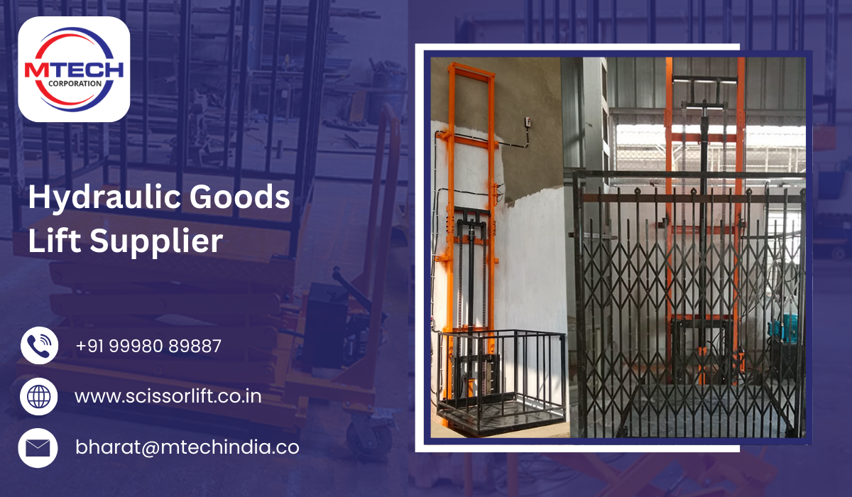 Hydraulic Goods Lift Supplier