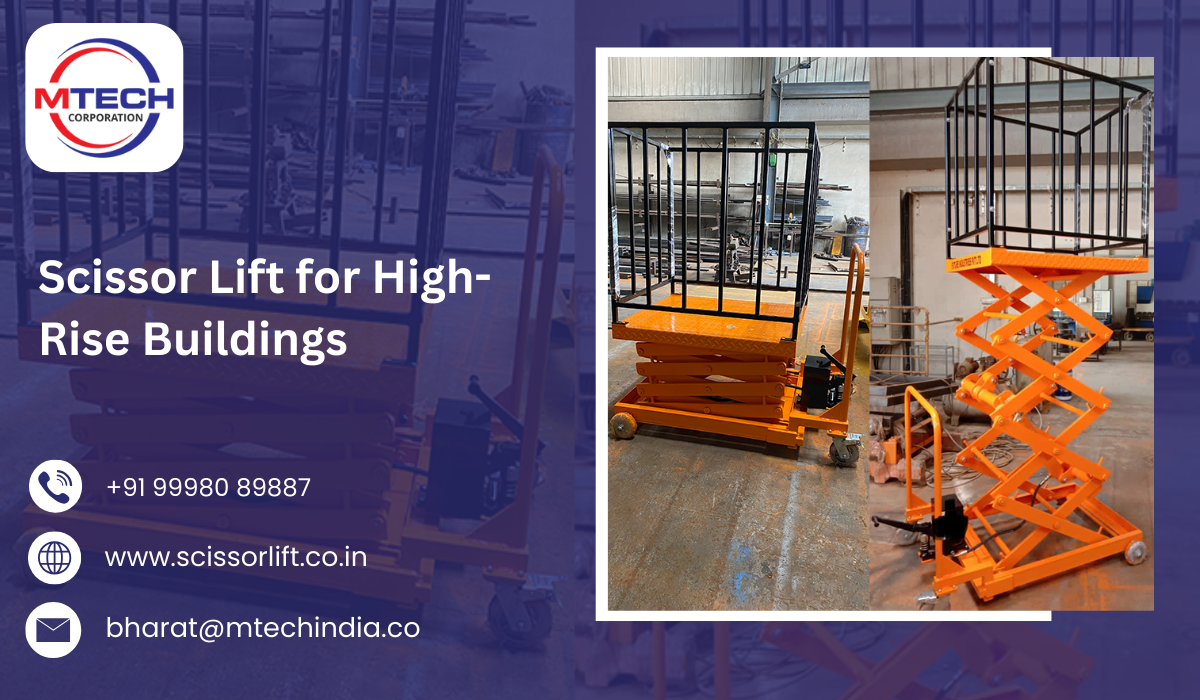 Scissor Lift for High-Rise Buildings