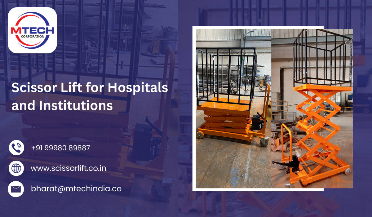 Scissor Lift for Hospitals and Institutions