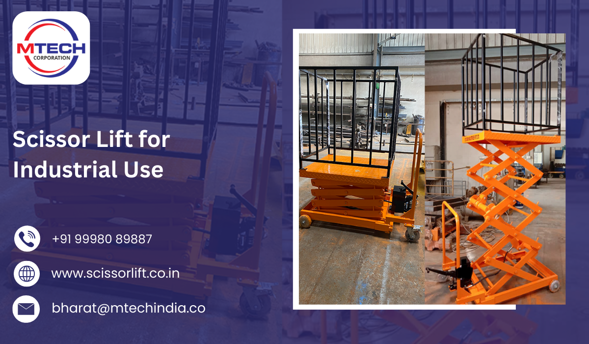 Scissor Lift for Industrial Use
