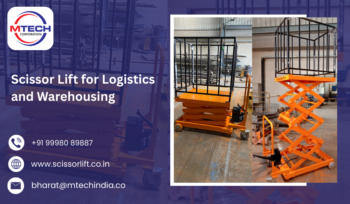 Scissor Lift for Logistics and Warehousing