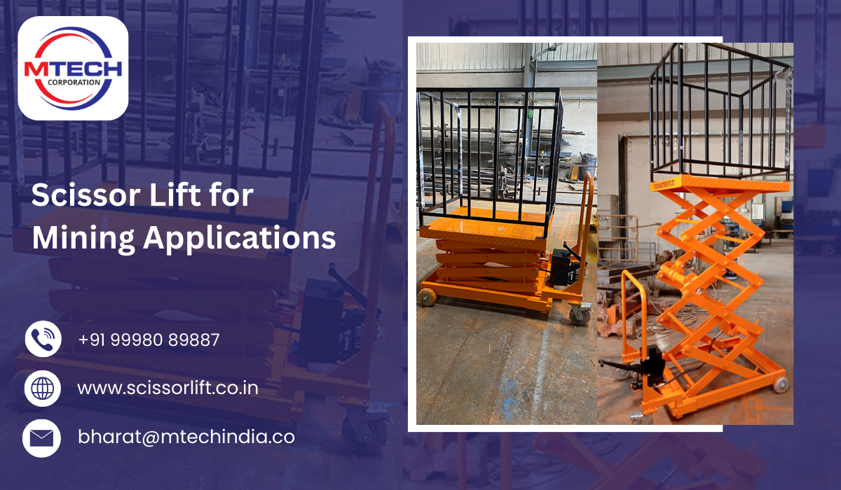 Scissor Lift for Mining Applications