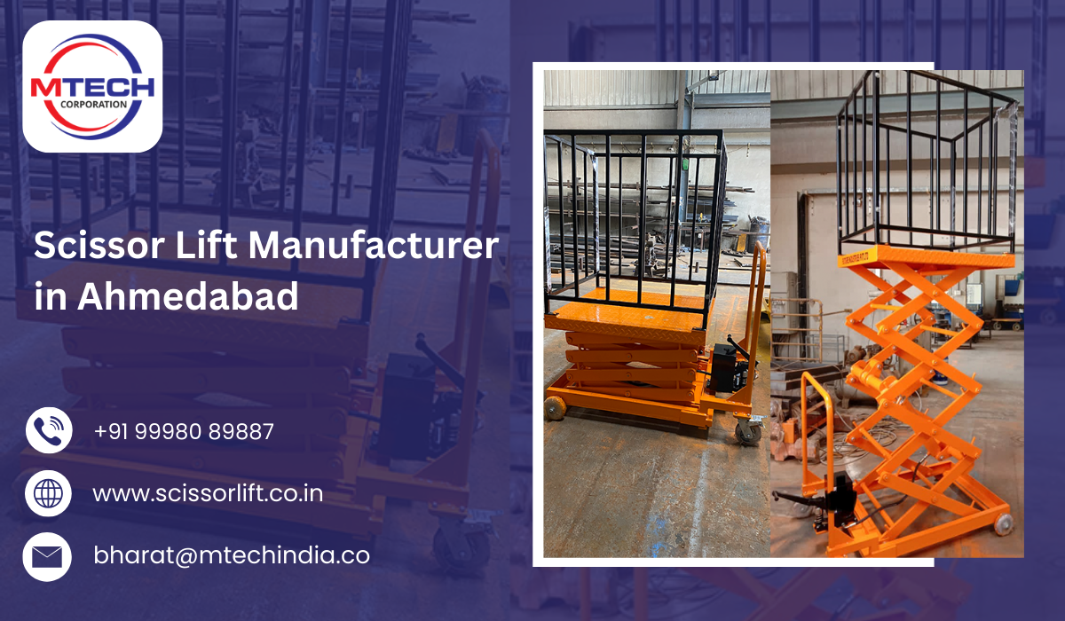 Scissor Lift Manufacturer in Ahmedabad