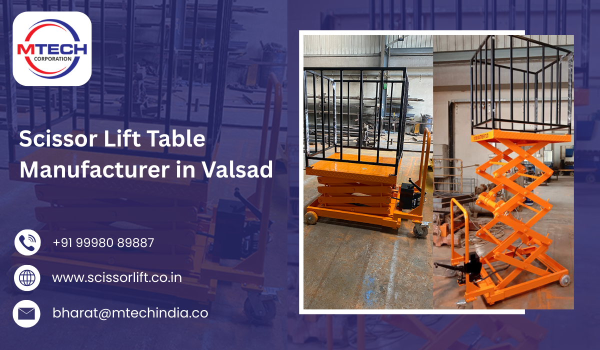 Scissor Lift Table Manufacturer in Valsad