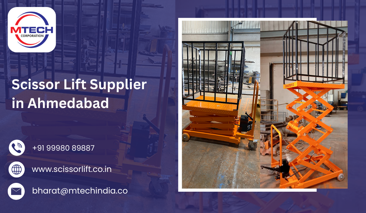 Scissor Lift Supplier in Ahmedabad