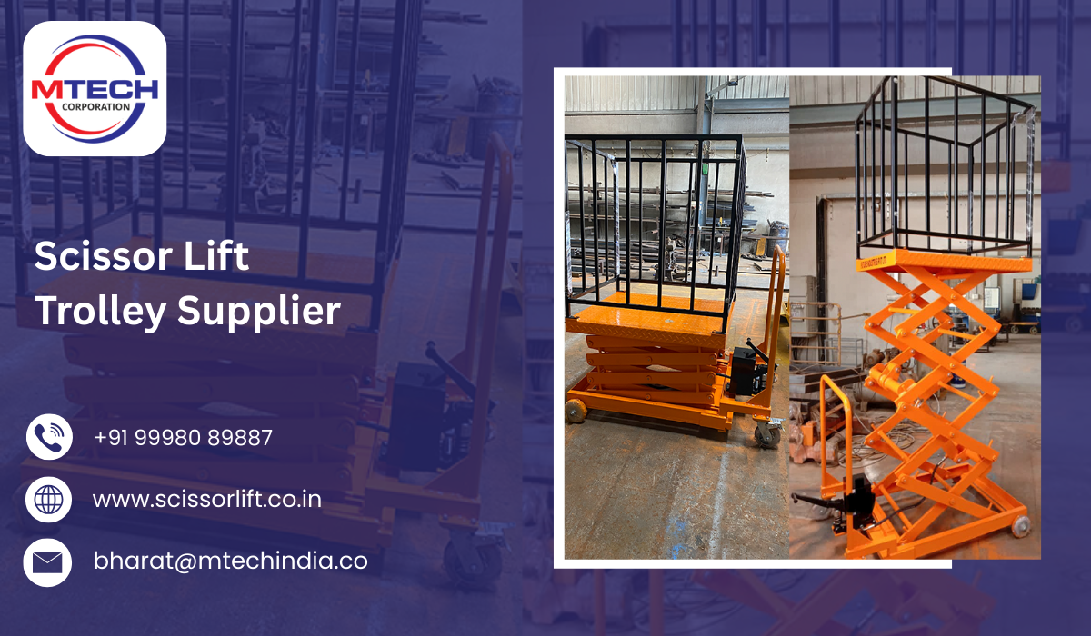 Scissor Lift Trolley Supplier