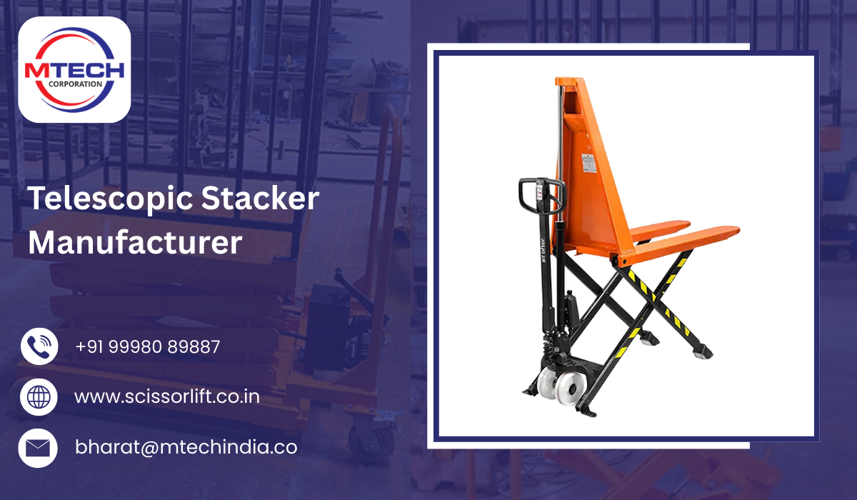 Telescopic Stacker Manufacturer